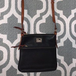 Dooney & Bourke Pebble Grain Crossbody Black Bag